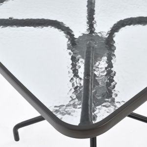 Garden metal table Figo gray 60x60x72cm Hm5035,01