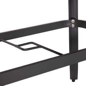 Garden oval dining table Telamo Hm6288.01 aluminum anthracite-polywood natural 160x90x73.5hcm.
