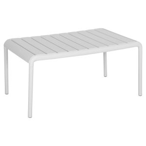 Garden side table Korver Hm6334.01 polypropylene in white 100x60x46cm.