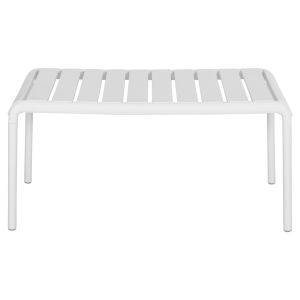 Garden side table Korver Hm6334.01 polypropylene in white 100x60x46cm.
