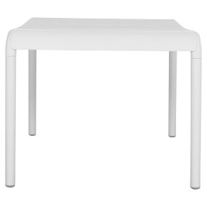 Garden side table Korver Hm6334.01 polypropylene in white 100x60x46cm.