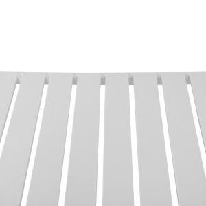 Garden side table Korver Hm6334.01 polypropylene in white 100x60x46cm.