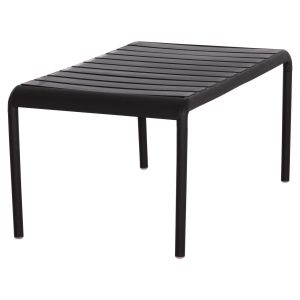 Garden side table Korver Hm6334.02 polypropylene in black 100x60x46cm.
