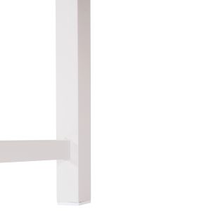 Garden dining table Gobar aluminum white-wood top 240χ105χ75hcm Hm6060,01