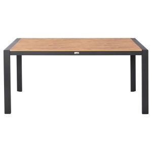 Garden dining table Goya aluminum anthracite and polywood top 160x80x75cm Hm6059,03