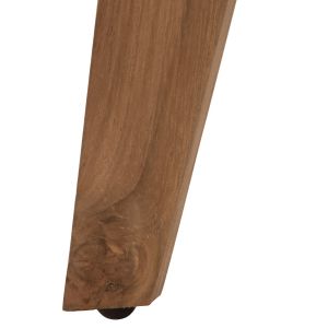 Garden dining/side table Leo teak solid wood 60x60x75hcm Hm9860,11