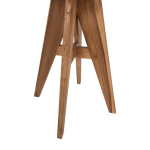 Garden dining/side table Leo teak solid wood 60x60x75hcm Hm9860,11