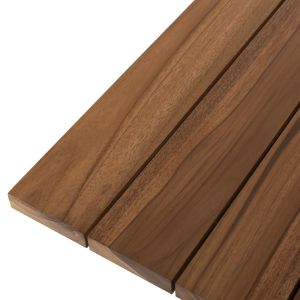 Garden dining/side table Leo teak solid wood 60x60x75hcm Hm9860,11