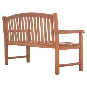 Garden three-seater bench Elena Hm18125 teak wood - natural color 150x61x95cm.