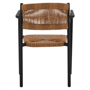 Garden aluminum chair Hm5786,02 55,5x50x77,5 Cm,