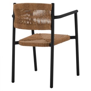 Garden aluminum chair Hm5786,02 55,5x50x77,5 Cm,