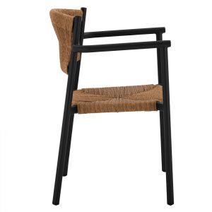 Garden aluminum chair Hm5786,02 55,5x50x77,5 Cm,