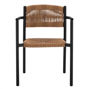 Garden aluminum chair Hm5786,02 55,5x50x77,5 Cm,