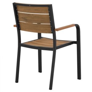 Garden aluminum chair Hm5127,02 55x56x85cm