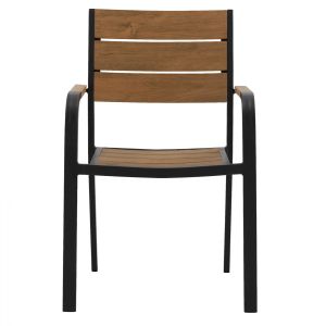 Garden aluminum chair Hm5127,02 55x56x85cm