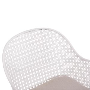 Garden set 3 pieces Orego Hm21106.02 aluminum in white color