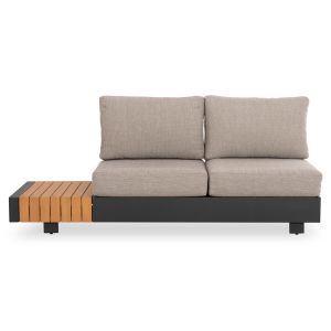 Garden set 4 pieces Adhara Sm6189 aluminum-olefin fabric-sin stone