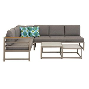 Garden set 4 pieces Minnesota beige color 190x240x70cm