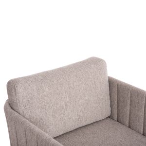 Garden set 4pcs Larry Hm6188.02 aluminum in Champagne color-pe fabric