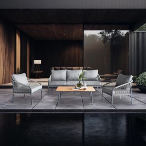 Garden set 4pcs Marrakesh gray color 189x73x72cm.