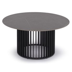 Garden set Eternity Sm21129.01 with table and 6 chairs - dark gray