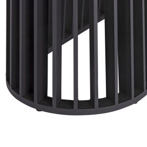 Garden set Eternity Sm21130.02 with table and 8 chairs - dark gray