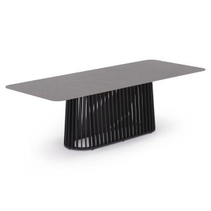 Garden set Eternity Sm21130.02 with table and 8 chairs - dark gray