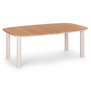 Garden set Eutopia Sm21128.02 with table and 6 chairs cream/beige