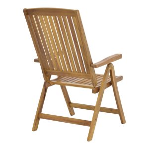 Garden set Zerco-sopho table with 4 chairs made of solid acacia wood 200/150x100x75cm