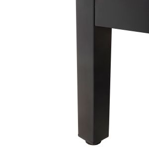 Dex Outdoor Garden Set 3pcs Polymorphous Aluminum in Anthracite and Brown-Black Cushions Hm6090