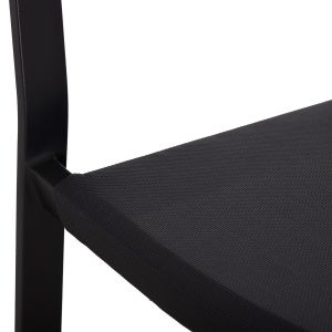 Garden set of 5 pieces Adam Hm21160 aluminum chairs and table 120x70 gray