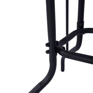 Garden set of 5 pieces Adam Hm21160 aluminum chairs and table 120x70 gray