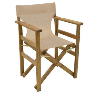 Garden set of 5 pieces Retto solid wood table and 4 chairs 100x60x71cm