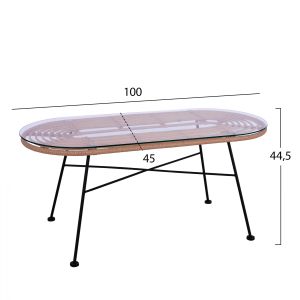 Градински сет Allegra от ракита Hm5460