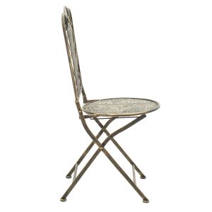 Garden set Drill color cooper - table with 2 chairs