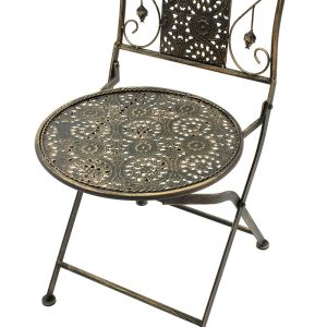 Garden set Drill color cooper - table with 2 chairs