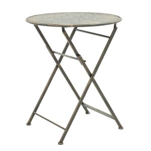 Garden set Drill color cooper - table with 2 chairs