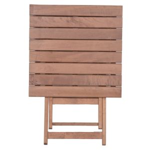 Garden set Retto 3 pieces - solid wood table with 2 chairs