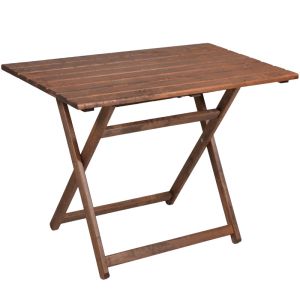 Garden set Retto 5 pieces - solid wood table with 4 chairs