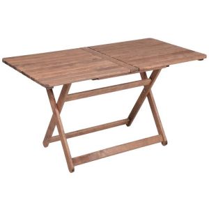 Garden set Retto 5 pieces - solid wood table with 4 chairs 120x75x71cm