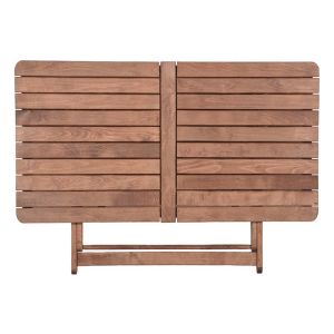 Garden set Retto 5 pieces - solid wood table with 4 chairs 120x75x71cm