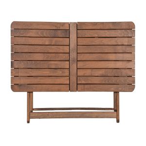 Garden set Retto 5 pieces - solid wood table with 4 chairs 120x75x71cm
