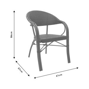 Paula 3-piece garden set