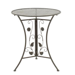 Garden set anthracite color - table with 2 chairs