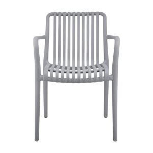 GARDEN CHAIR Edith GREY COLOR 58x55x82cm