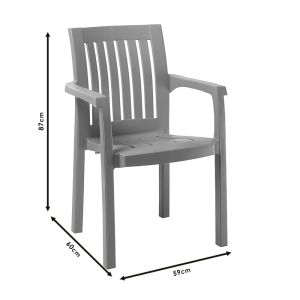 Garden chair Expand Pp teak color