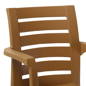 Garden chair Fiery Pp teak color