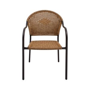Garden chair Fl234 brown frame color 65x54x87cm