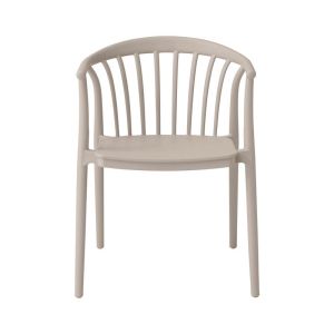 Garden chair Fl7100 Mira beige color 51x56x77cm