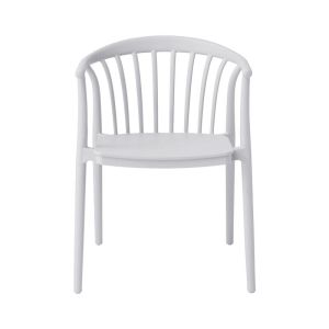 Garden chair Fl7100 Mira white color 51x56x77cm